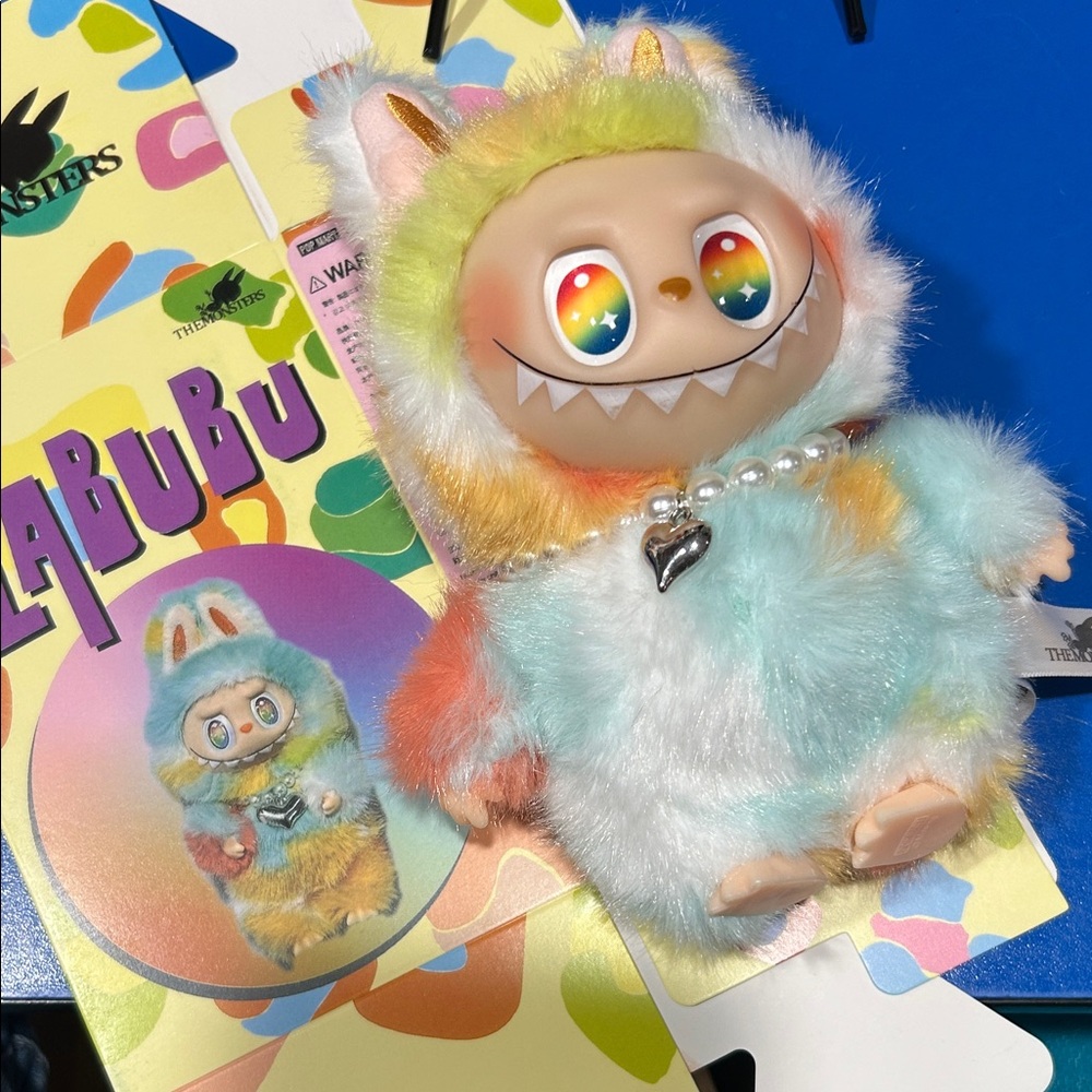 Colorful Plush Monster Toy